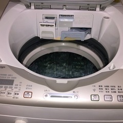 【ネット決済・配送可】【5/26まで】洗濯・乾燥機 洗8kg 乾...