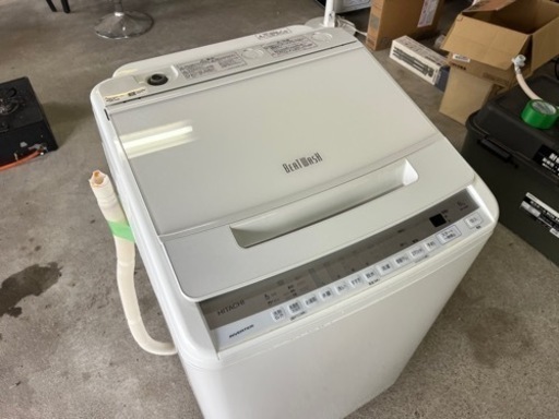 HITACHI 洗濯機　BEATWASH BW-V80F　 2021年製　8キロ