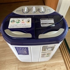 【受取予定者決定】2槽式小型洗濯機