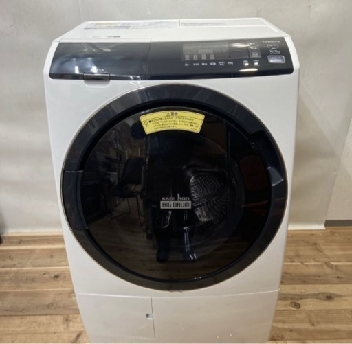 商談中 2020年製　HITACHI ドラム式洗濯機 BD-SG100EL 家電 生活家電 洗濯機