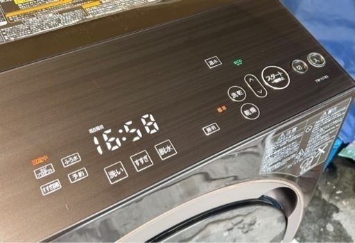 札幌引取り歓迎 16年製 東芝 TOSHIBA ドラム式洗濯乾燥機 TW  