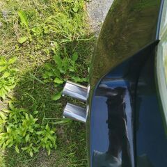 GRBインプレッサ　ワンオフデュアルマフラー