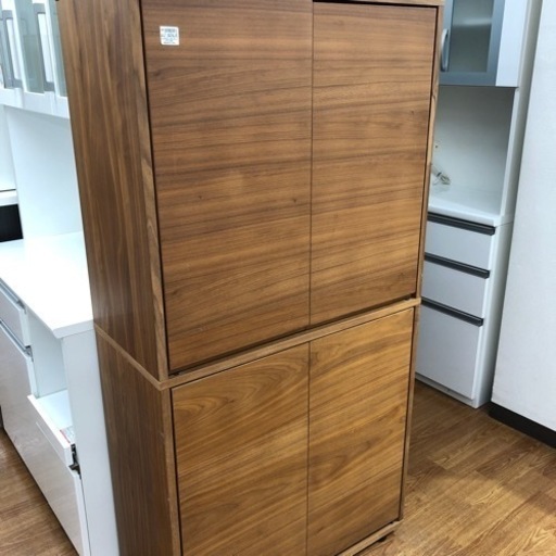 キャビネット 無印良品 2枚扉2段
