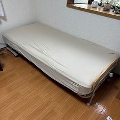 家具 ベッド シングルベッド　マットレス付き　無料