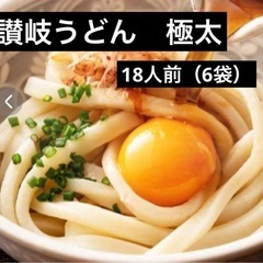【取引中】讃岐生うどん　極太麺　6袋（1800g）香川製造
