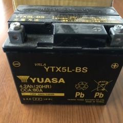 YUASAユアサ バイクバッテリーYTX5L-AS