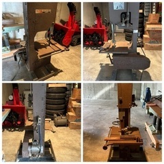 【中古】札幌 引取限定 バンドソー リョービ東和 RYOBI BS-350 帯鋸 木工 帯のこ 切断機 動作良好 【札TB01】