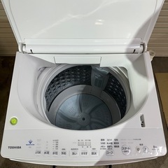 【売却済】TOSHIBA / 東芝 全自動 洗濯機 8kg【2021年製】