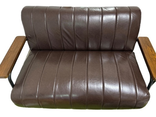 【バン】2人用合皮ソファ(Nシールド ステイン2KD DBR) 楽天市場】2人掛け 合皮ソファ (Nシールド ステイン2KD) ニトリ 【玄関