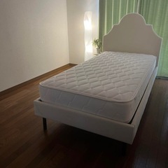 極美品✨女性人気トップブランドFrancfranc✨シングルサイズベッドセット！