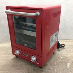 TOFFY オーブントースター K-TS4 レッド/赤 サ…
