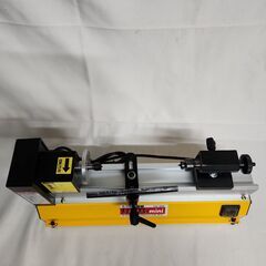 【北見市発】ロクロ ROKURO ミニ木工旋盤 YH-100 2003年製 卓上旋盤 木工 趣味 (D5741hshY)