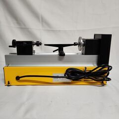 【北見市発】ロクロ ROKURO ミニ木工旋盤 YH-100 2003年製 卓上旋盤 木工 趣味 (D5741hshY)