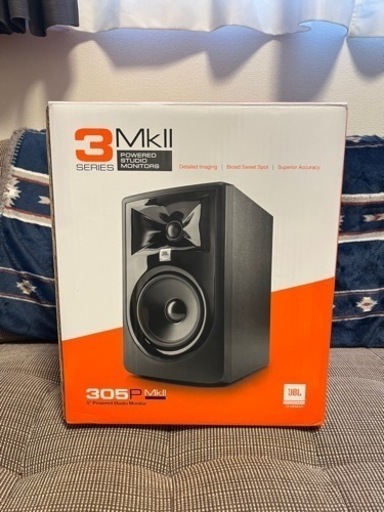 ※購入価格の半額、ぜひ！【新品未使用】JBL 305P MKII　スピーカー 1本