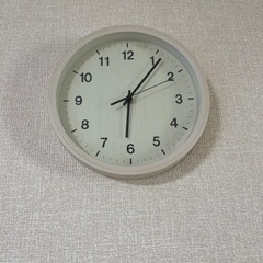 5月25日14時【受け渡し決定】ニトリ　時計 掛け時計