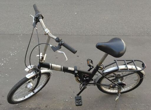 TOPONE（トップワン） 折りたたみ自転車 20インチ カゴ付き シマノ6段 