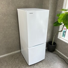 ☑︎ご成約済み🤝 TOSHIBA 一人暮らし冷蔵庫 153L✨ 2021年製⭕️ 省エネ設計🍀