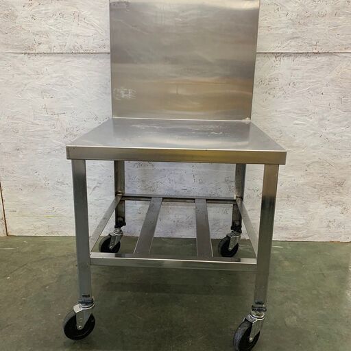 ステンレス台 バックガードあり 厨房 作業台 業務用 W600×D660×H1140mm