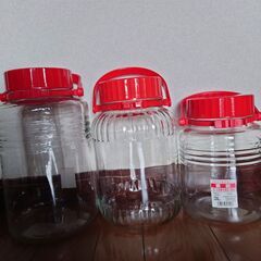 保存瓶　日本製　5ℓ（未使用品）　4ℓ（1度使用）　3ℓ（未使用）