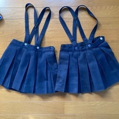 110から120センチ位　モミヤマ幼稚園、制服スカート