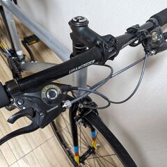 クロスバイク アルミフレーム 3×8S