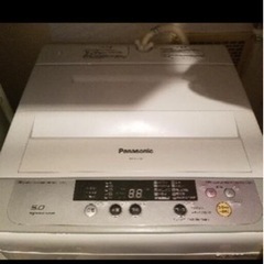 Panasonic洗濯機(5k)