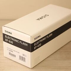 SIGMA フラッシュ ELECTRONIC FLASH EF-630 シグマ用 STTL (E2763ahxwY)