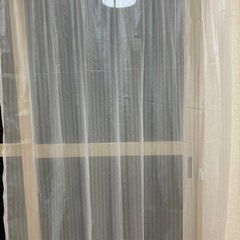 ニトリレースカーテン2枚入り100×176新品未使用　