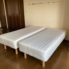 《受付終了しました》脚付マットレスポケットコイル組み立て仕様