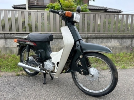 ☆バーディ50低燃費4スト.セル付☆バッテリー・シート・プラグなど新品！キャブオーバーホール済で快調^_^50cc原付オートバイ☆