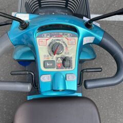 スズキ セニアカー 青系 電動カート シルバーカー シニアカー