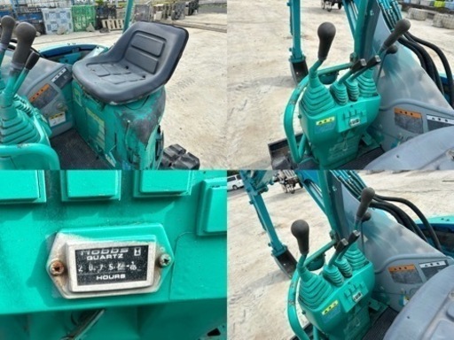 クボタKUBOTA RX-141 ミニユンボ . 2075時間. 1.5トンクラス
