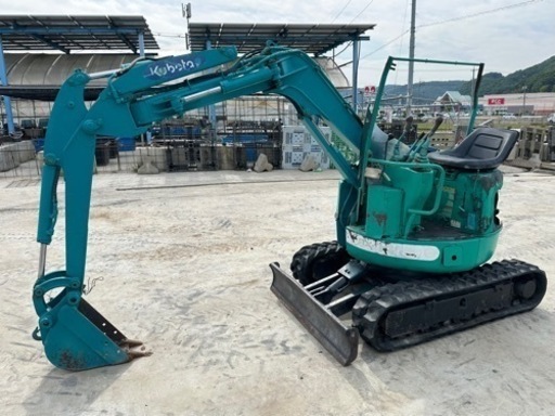 クボタKUBOTA RX-141 ミニユンボ . 2075時間. 1.5トンクラス