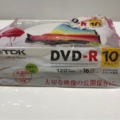 TDK  DVD-R  10枚入り（３枚使用 ）