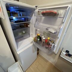 【決まりました】【美品】SHARP 2ドア冷蔵庫 280L プラズマクラスター搭載 SJ-PD28F-W