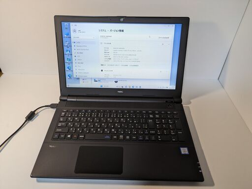 中古パソコンNEC黒Core i5 SSD256GB★Windows11