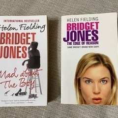 洋書２冊　Bridget Jones ブリジットジョーンズの日記 
