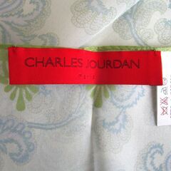 CHARLES JORDAN スカーフ　シルク100%