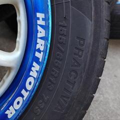 スプリントハート ホイール  155/65r13 ミラ 軽自動車