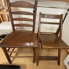 決まりました！椅子1個1000円2個1600円