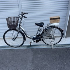 YAMAHAヤマハ電動アシスト自転車26インチ 新品バッテリー付 