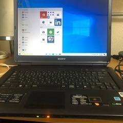 中古パソコンSony vaio windows 10 64bit