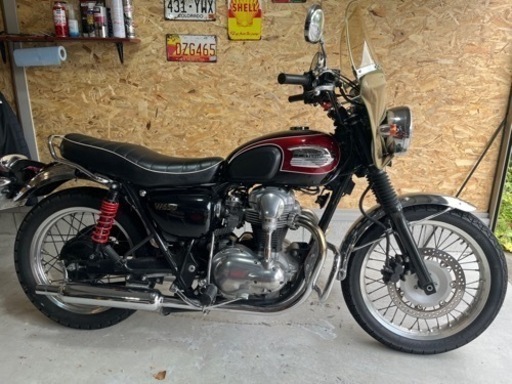 カワサキW650ポッシュマフラー「車検あり」