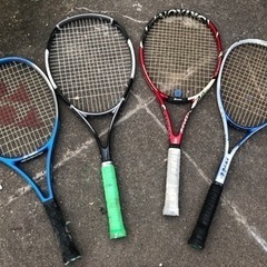 テニスラケット　4本セット