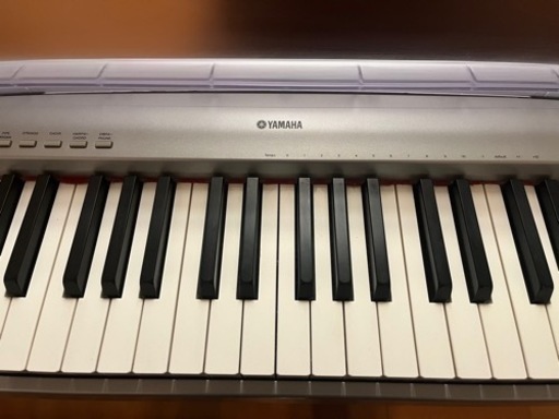 YAMAHA 電子ピアノ みやすかっ P-95B 状態キレイ ペダル ヘッドフォン付
