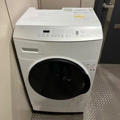 美品　アイリスオーヤマ　FLK832 ドラム式洗濯乾燥機　2021年製
