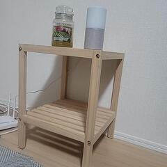 家具 原木サイドテーブル