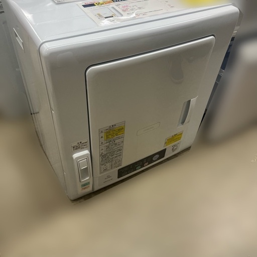 J3409 未使用品！ ★6ヶ月保証付★ HITACHI 日立 6kg衣類乾燥機 DE-N60WV 2022年製 新品参考価格72,000円 動作確認済