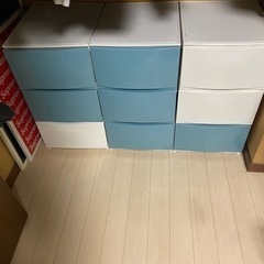 ニトリ　3段BOX 3セット 