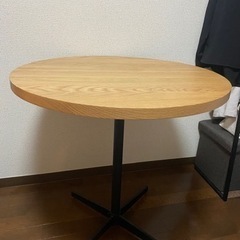 (訳あり)Re:CENO カフェテーブル WIRY 円形
